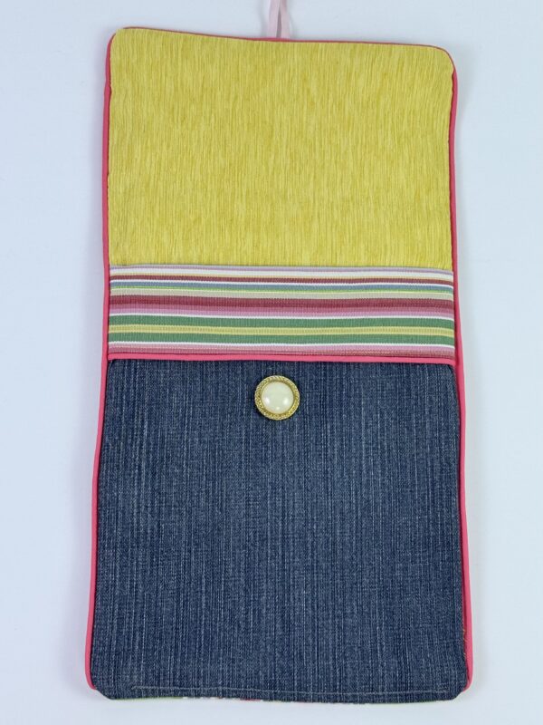 garden stripe e reader pouch (large)