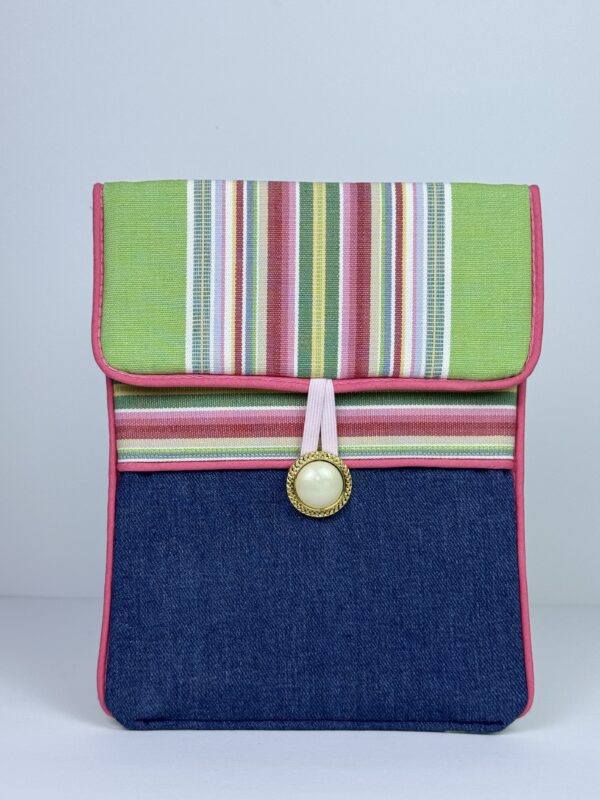 garden stripe e reader pouch