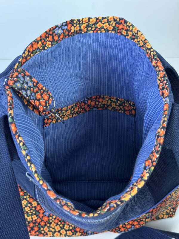 the gracewell tote – twilight bloom edition