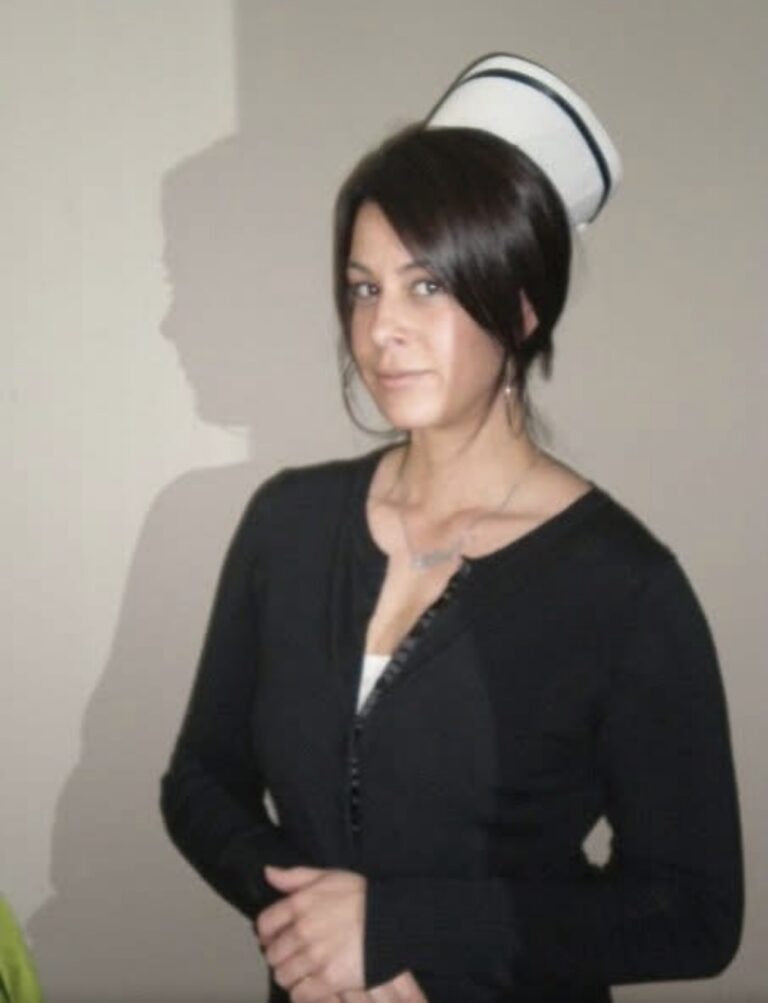 Kristina in her nursing days